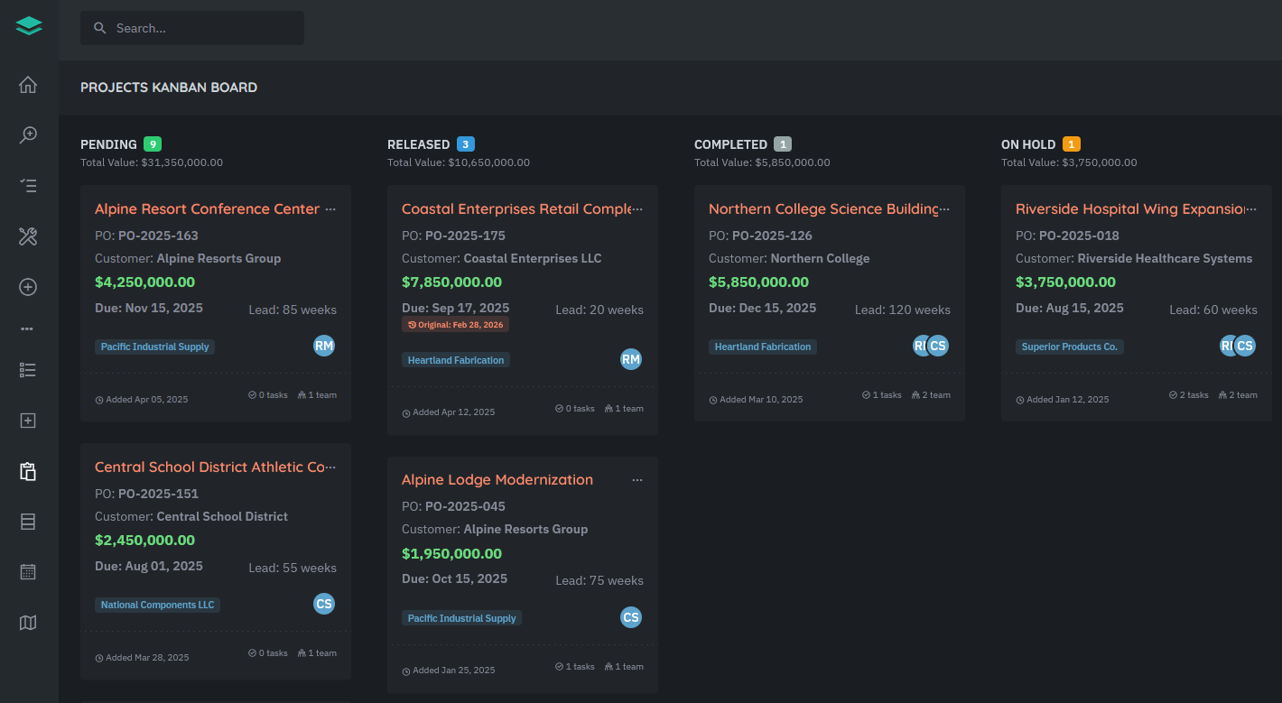 Kanban Board Screenshot
